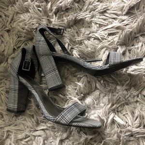 Worthington Heels / Worthington Plaid Heels